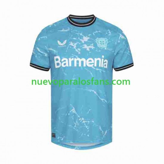 Camiseta de Fútbol Bayer 04 Leverkusen Hombre Tercera 2023-2024 Manga Corta