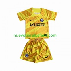 Camiseta de Fútbol Chelsea Portero Niño Casa 2023-2024 Manga Corta