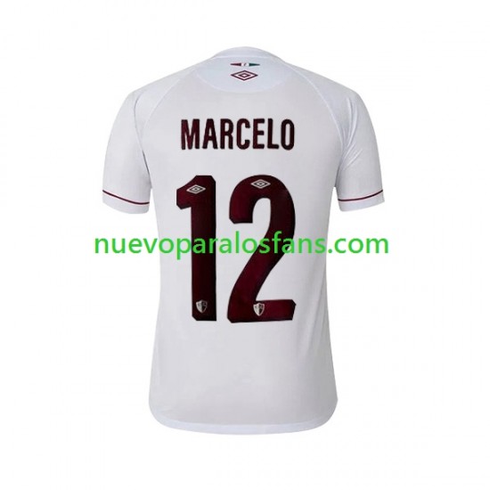 Camiseta de Fútbol Fluminense Marcelo 12 Hombre Exterior 2023-2024 Manga Corta