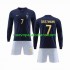 Camiseta de Fútbol Francia Griezmann 7 Niño Casa Copa Mundial 2022 Manga Larga