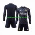 Camiseta de Fútbol Real Madrid Niño Exterior 2023-2024 Manga Larga