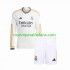 Camiseta de Fútbol Real Madrid Niño Casa 2023-2024 Manga Larga
