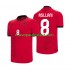 Camiseta de Fútbol Albania Kristjan Asllani 8 Hombre Casa Copa Mundial 2026 Manga Corta