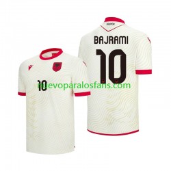 Camiseta de Fútbol Albania Nedim Bajrami 10 Hombre Exterior Copa Mundial 2026 Manga Corta