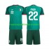 Camiseta de Fútbol Argelia Ibrahim Maza 22 Niño Exterior 2026 Manga Corta