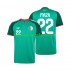 Camiseta de Fútbol Argelia Ibrahim Maza 22 Hombre Exterior 2026 Manga Corta