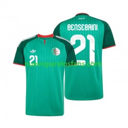 Camiseta de Fútbol Argelia Ramy Bensebaini 21 Hombre Exterior 2026 Manga Corta