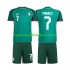 Camiseta de Fútbol Argelia Riyad Mahrez 7 Niño Exterior 2026 Manga Corta