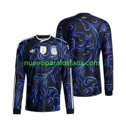Camiseta de Fútbol Argentina Hombre Exterior Copa Mundial 2026 Manga Larga