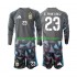 Camiseta de Fútbol Argentina Emiliano Martinez 23 Portero Niño Casa Copa Mundial 2026 Manga Larga
