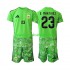 Camiseta de Fútbol Argentina Emiliano Martinez 23 Portero Niño Tercera Copa Mundial 2026 Manga Corta