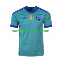 Camiseta de Fútbol Argentina Portero Hombre Exterior Copa Mundial 2026 Manga Corta