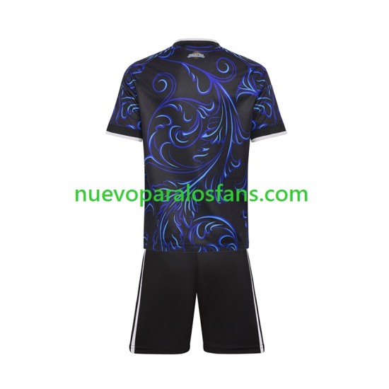 Camiseta de Fútbol Argentina Niño Exterior Copa Mundial 2026 Manga Corta