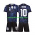 Camiseta de Fútbol Argentina Lionel Messi 10 Niño Exterior Copa Mundial 2026 Manga Corta