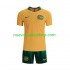 Camiseta de Fútbol Australia Niño Casa Copa Mundial 2026 Manga Corta