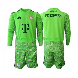 Camiseta de Fútbol Bayern de Múnich Portero Niño Casa 2026-2027 Manga Larga