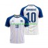 Camiseta de Fútbol Bośnia i Hercegowina Ermedin Demirovic 10 Hombre Exterior Copa Mundial 2026 Manga Corta