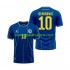 Camiseta de Fútbol Bośnia i Hercegowina Ermedin Demirovic 10 Hombre Casa Copa Mundial 2026 Manga Corta
