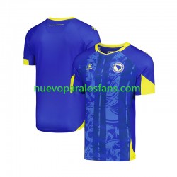 Camiseta de Fútbol Bośnia i Hercegowina Hombre Casa Copa Mundial 2026 Manga Corta