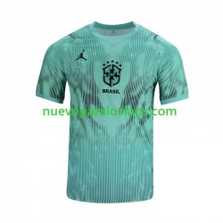 Camiseta de Fútbol Brasil Portero Hombre Tercera Copa Mundial 2026 Manga Corta