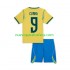 Camiseta de Fútbol Brasil Matheus Cunha 9 Chidlren Exterior Copa Mundial 2026 Manga Corta