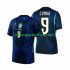 Camiseta de Fútbol Brasil Matheus Cunha 9 Hombre Exterior Copa Mundial 2026 Manga Corta