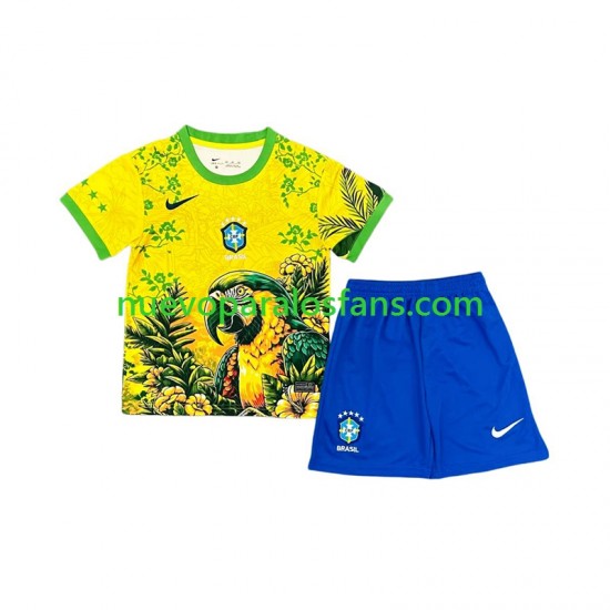 Camiseta de Fútbol Brasil Special Niño Casa 2026 Manga Corta