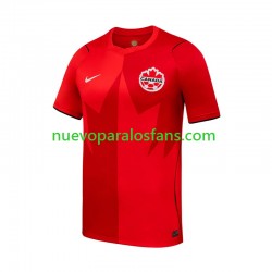 Camiseta de Fútbol Canadá Hombre Casa Copa Mundial 2026 Manga Corta