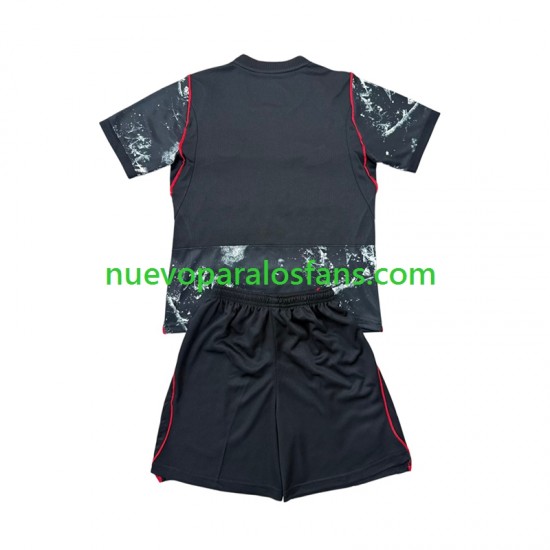 Camiseta de Fútbol Canadá Niño Exterior Copa Mundial 2026 Manga Corta