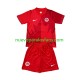 Camiseta de Fútbol Canadá Niño Casa Copa Mundial 2026 Manga Corta