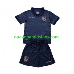 Camiseta de Fútbol Ecuador Niño Exterior Copa Mundial 2026 Manga Corta