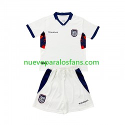 Camiseta de Fútbol Ecuador Niño Tercera Copa Mundial 2026 Manga Corta