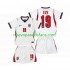 Camiseta de Fútbol Inglaterra Eberechi Eze 19 Niño Casa Copa Mundial 2026 Manga Corta