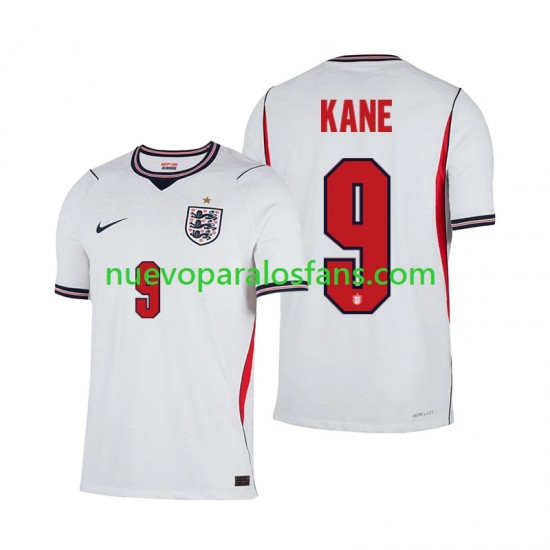 Camiseta de Fútbol Inglaterra Harry Kane 9 Hombre Casa Copa Mundial 2026 Manga Corta