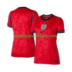 Camiseta de Fútbol Inglaterra Mujer Exterior Copa Mundial 2026 Manga Corta