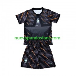 Camiseta de Fútbol Francia Portero Niño Casa Copa Mundial 2026 Manga Corta