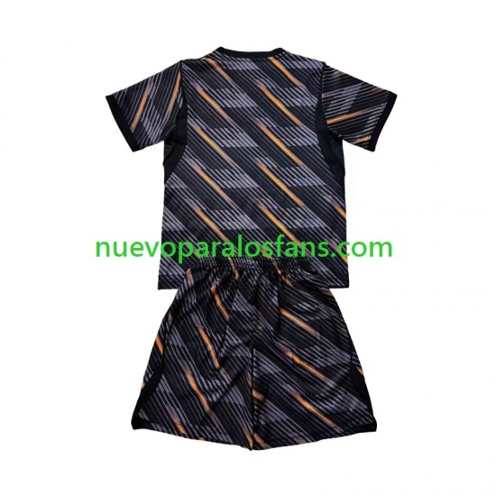 Camiseta de Fútbol Francia Portero Niño Casa Copa Mundial 2026 Manga Corta