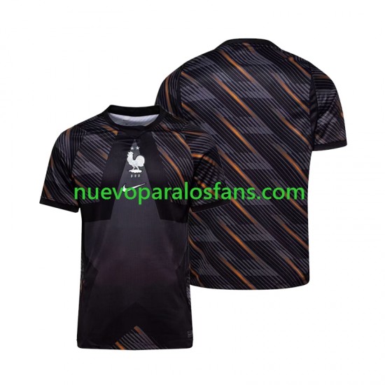 Camiseta de Fútbol Francia Portero Hombre Casa Copa Mundial 2026 Manga Corta