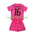 Camiseta de Fútbol Francia Mike Maignan 16 Portero Niño Exterior Copa Mundial 2026 Manga Corta