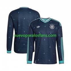 Camiseta de Fútbol Alemania Hombre Exterior Copa Mundial 2026 Manga Larga