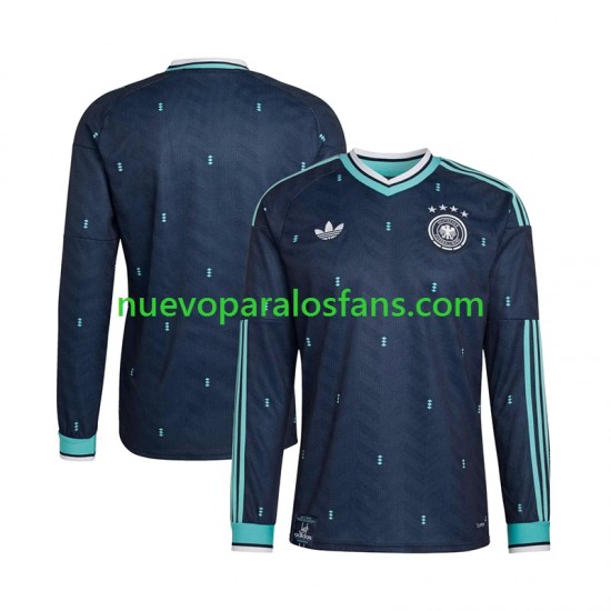 Camiseta de Fútbol Alemania Hombre Exterior Copa Mundial 2026 Manga Larga
