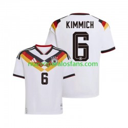Camiseta de Fútbol Alemania Joshua Kimmich 6 Hombre Casa Copa Mundial 2026 Manga Corta