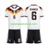 Camiseta de Fútbol Alemania Joshua Kimmich 6 Niño Casa Copa Mundial 2026 Manga Corta