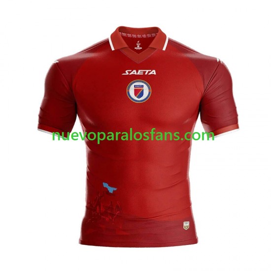 Camiseta de Fútbol Haiti Hombre Tercera Copa Mundial 2026 Manga Corta
