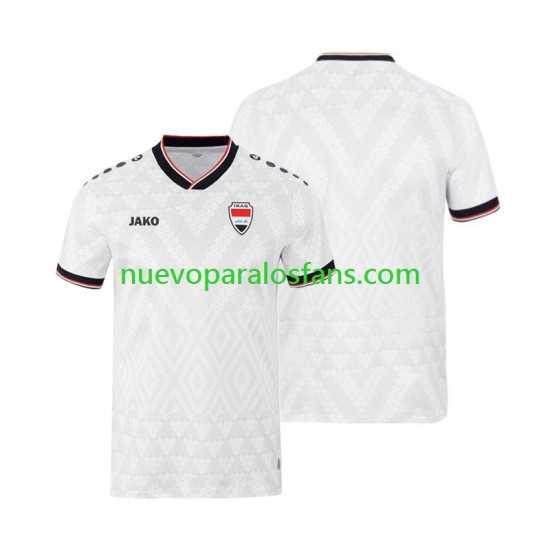 Camiseta de Fútbol Irak Hombre Exterior Copa Mundial 2026 Manga Corta