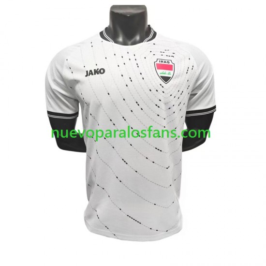 Camiseta de Fútbol Irak Hombre Exterior 2026 Manga Corta