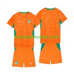 Camiseta de Fútbol Costa De Marfil Hombre Niño Casa Copa Mundial 2026 Manga Corta
