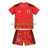 Camiseta de Fútbol Japón Portero Niño Casa Copa Mundial 2026 Manga Corta