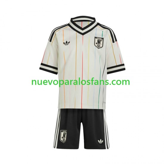 Camiseta de Fútbol Japón Niño Exterior Copa Mundial 2026 Manga Corta