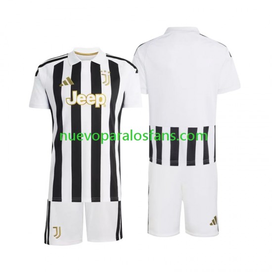 Camiseta de Fútbol Juventus Niño Casa 2026-2027 Manga Corta